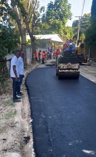 La Transformación Vial del Sector Carlos Pinto es una Realidad bajo la Gestión de Jorge Ortiz Carela.